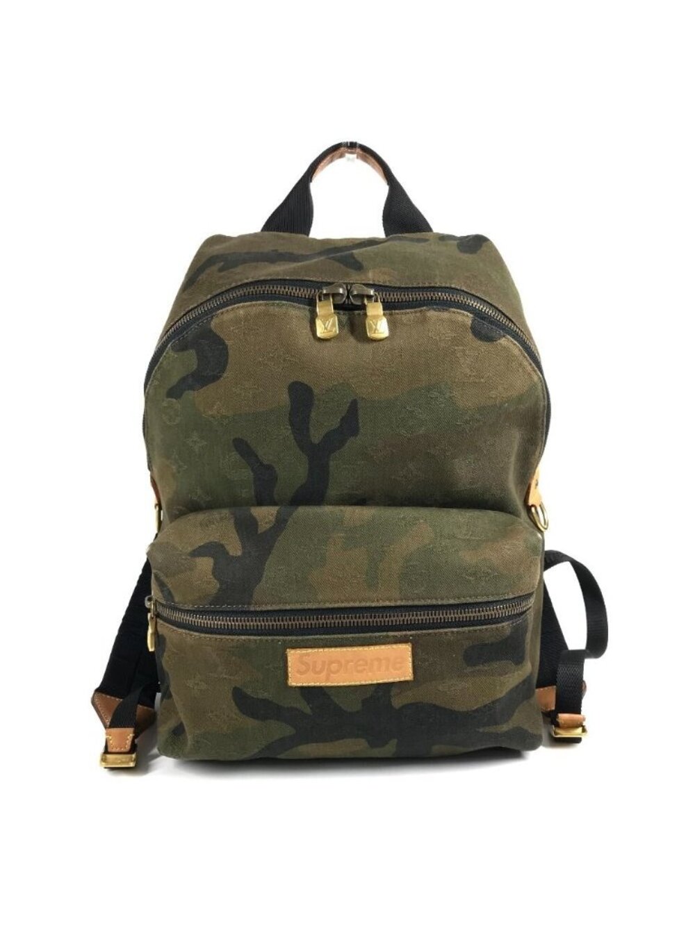 Louis Vuitton Backpack Apollo Canvas Green